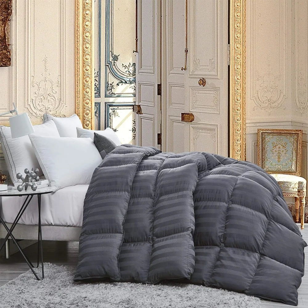 All-Season Goose Down Comforter 55 Oz Fill Weight