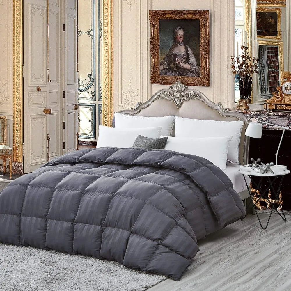 All-Season Goose Down Comforter 55 Oz Fill Weight