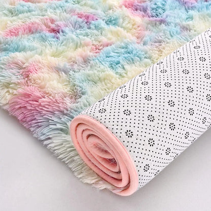 Soft Fluffy Rugs for Girls Bedroom Nursery