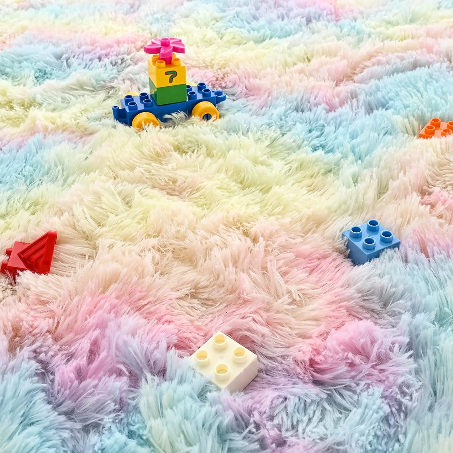 Soft Fluffy Rugs for Girls Bedroom Nursery