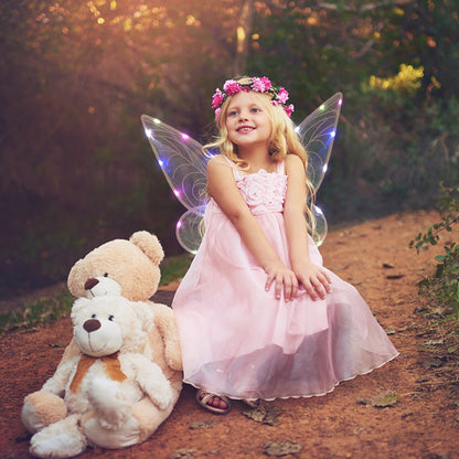 Angel Wings LED Fairy/Butterfly Sequin Wings Glowing