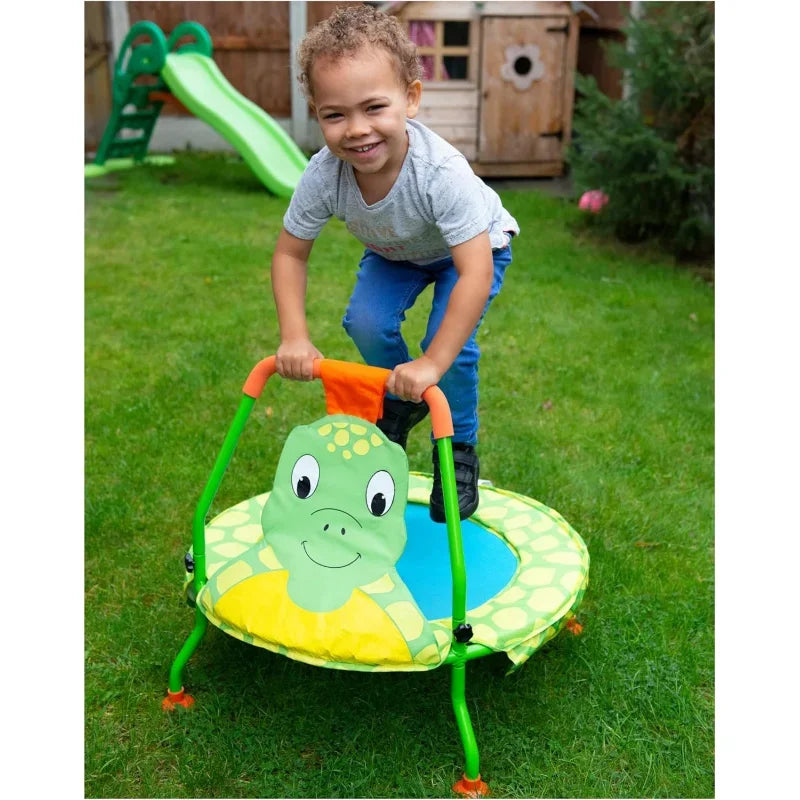 Nursery Trampoline - Turtle, Trampolines for Kids, Ages 1 Year Plus