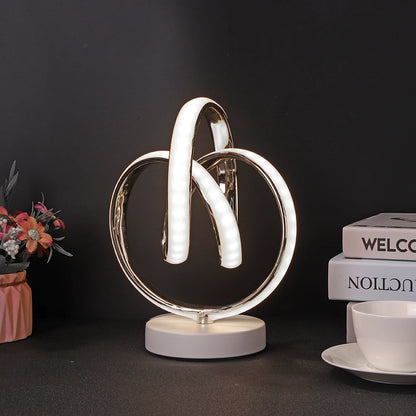 Modern Spiral Table Lamp