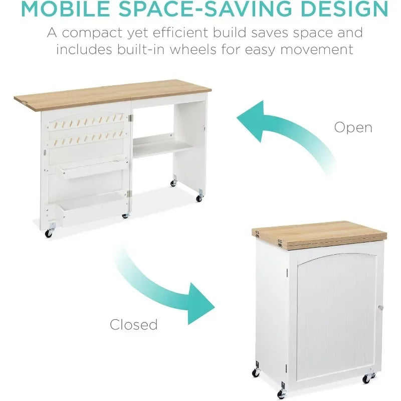 Folding Sewing Table Multipurpose Craft Station