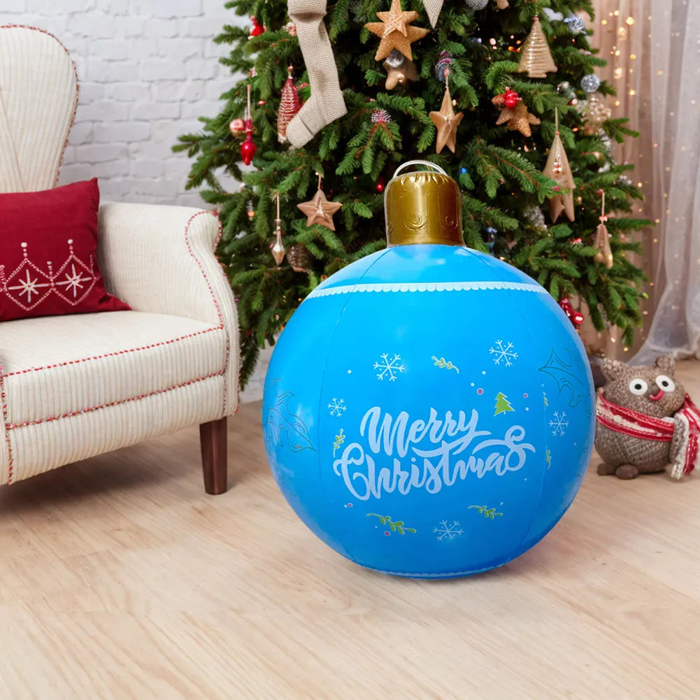 60CM Outdoor Inflatable Christmas Giant Balls Xmas