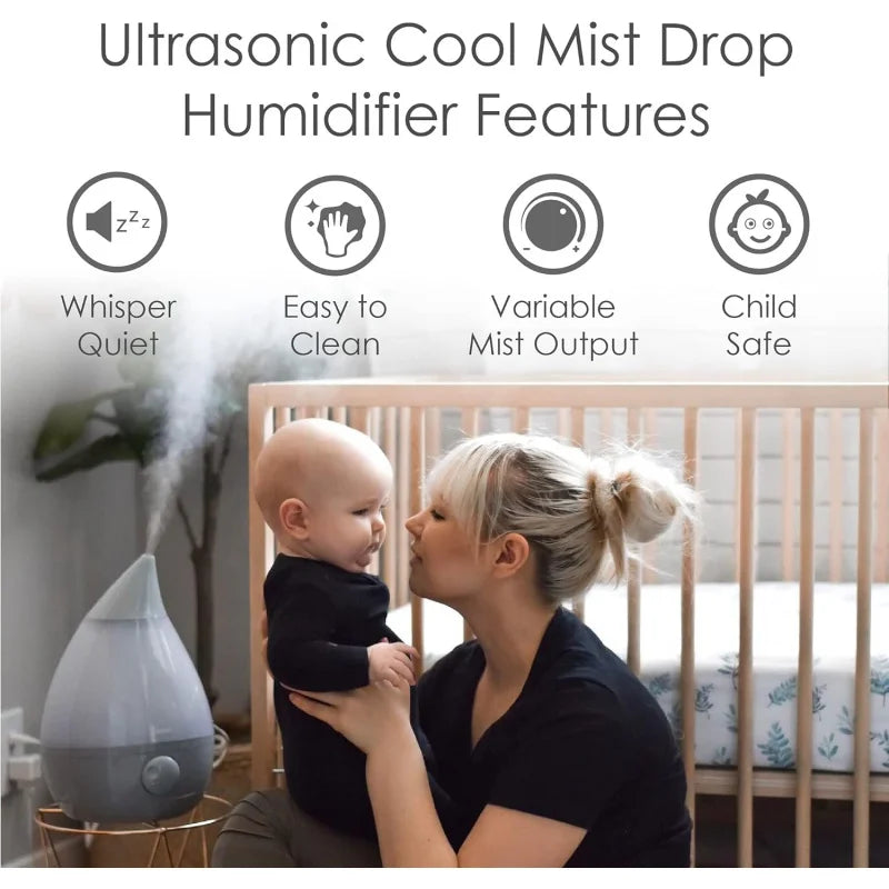 Ultrasonic Cool Mist Humidifier Large Tank