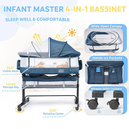 4 in1 Bassinet center w/ Diaper Changer