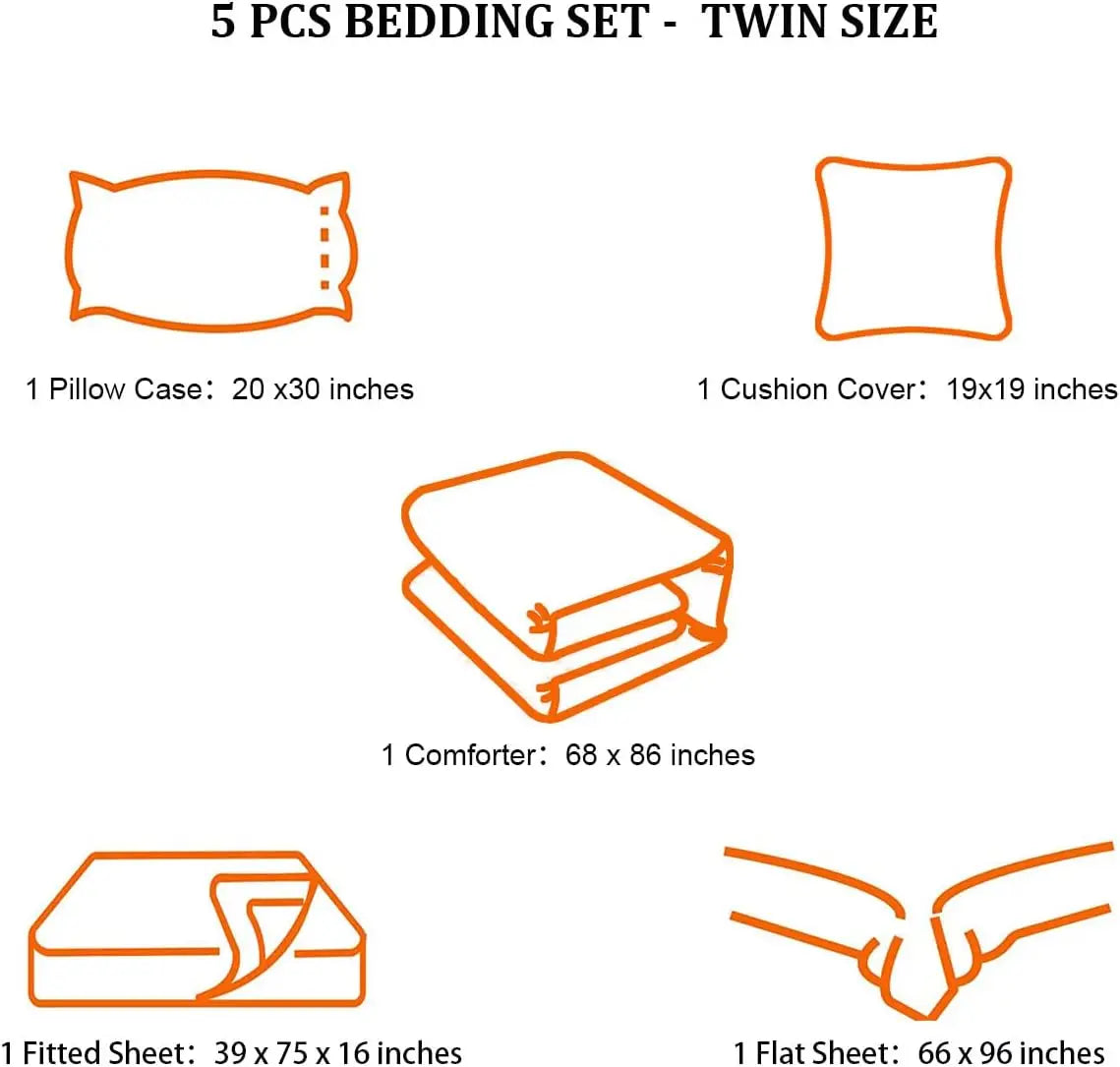 Gamer Comforter Sets Twin Size