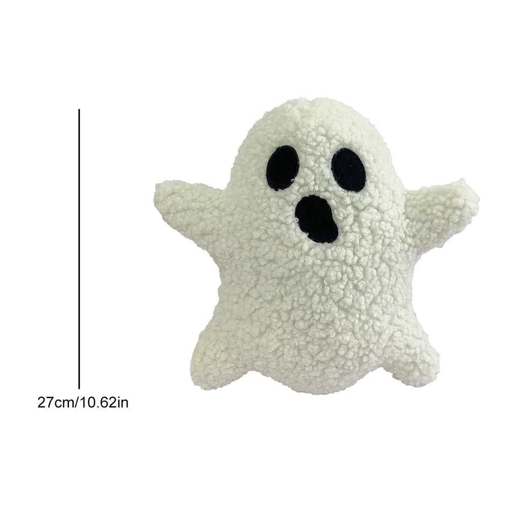 Decorative Spooky Ghost Shaped Throw Pillow