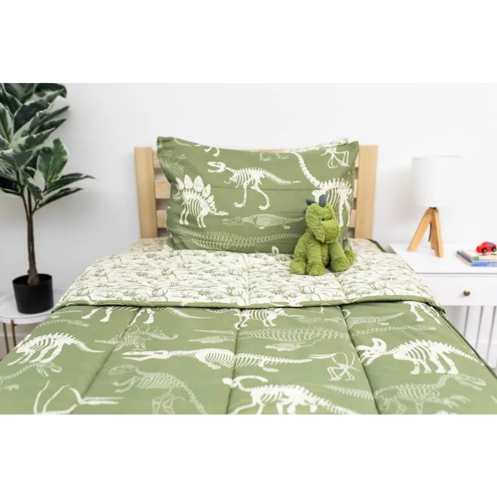 Beddy's Dinosaurs T-rex Theme Boys Zipper Bedding