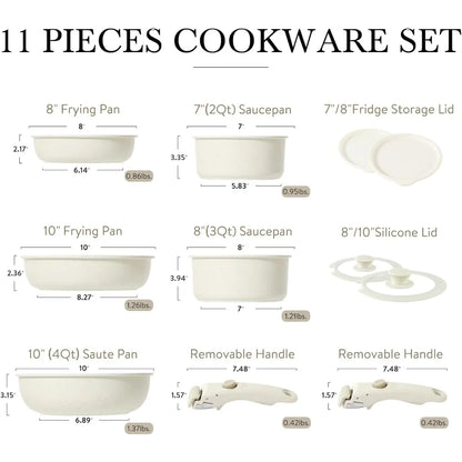 Pots and Pans Set Cookware Induction
