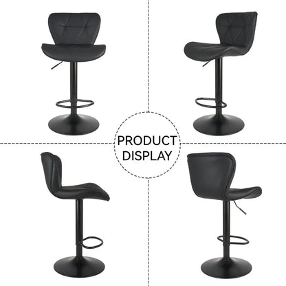 Set of 2, Swivel Counter Height Barstools