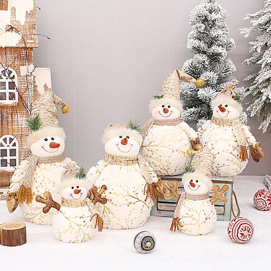 60/50/26cm Big Size Christmas Dolls Plush Figures