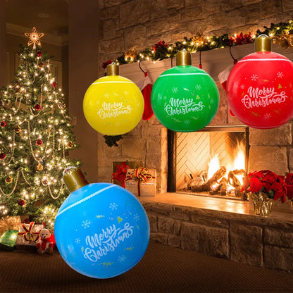 60CM Outdoor Inflatable Christmas Giant Balls Xmas