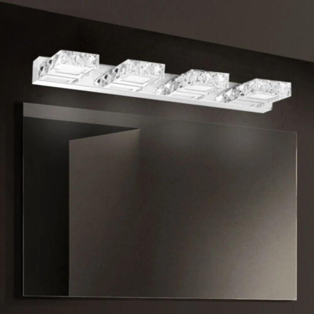 Bymaoar LED 4-light Bathroom Fixture Over Mirror