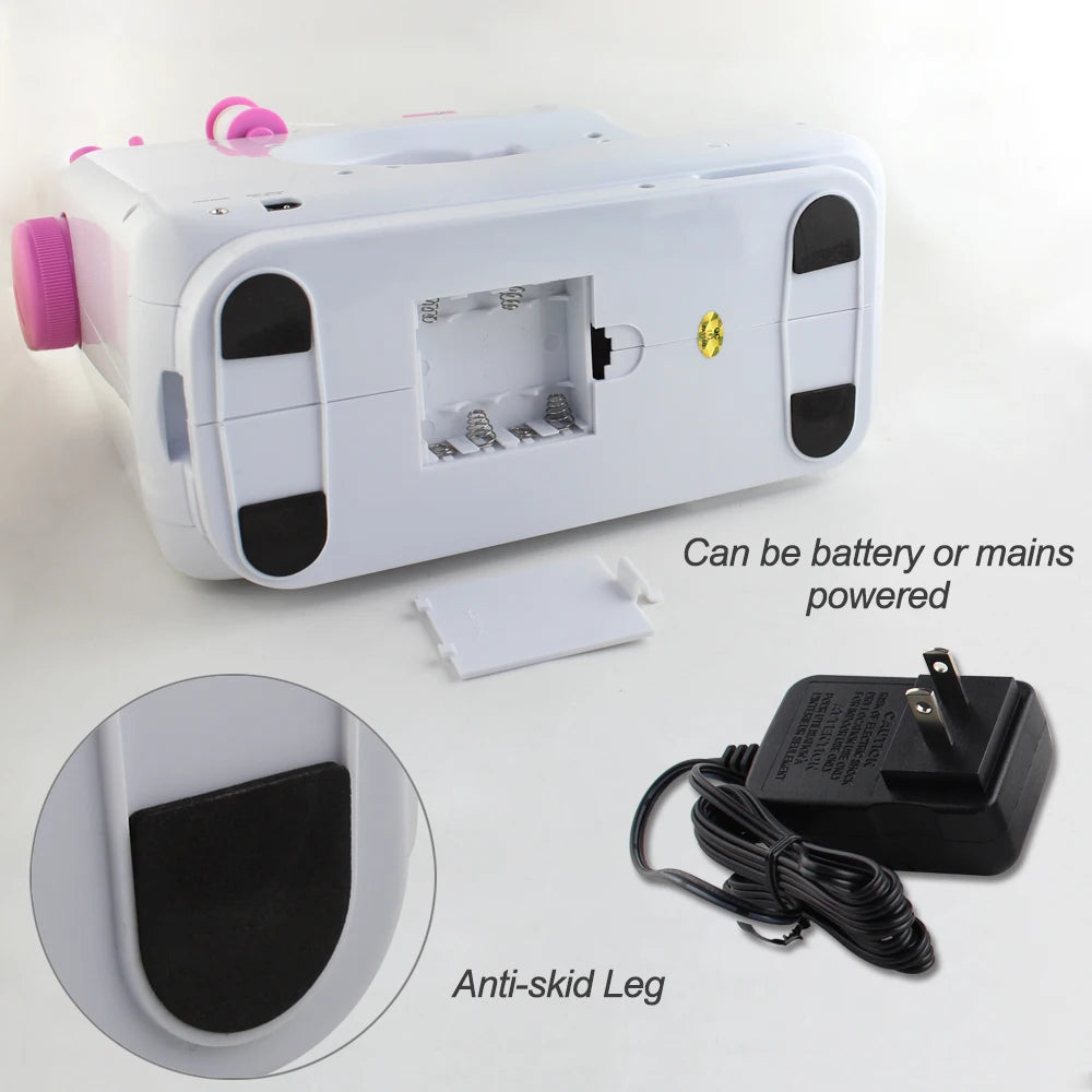 Mini Portable Electric Sewing Machine 12 Built-in Stitches