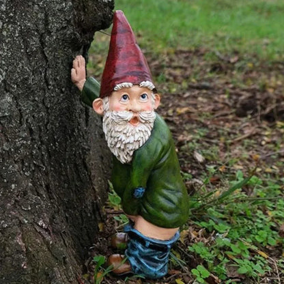 Bearded Old Man Dwarf Resin Gnome Garden,