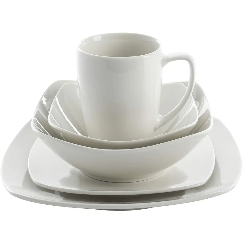 Buffet Chip and Scratch Resistant Dinnerware Set