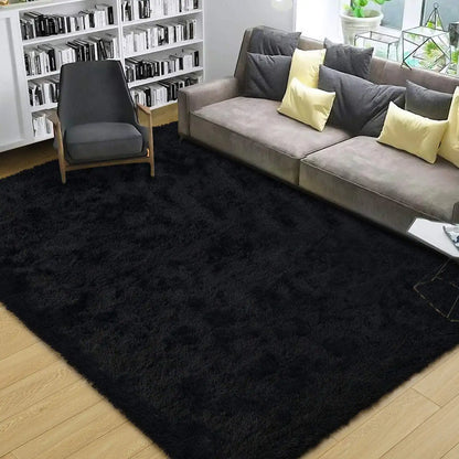 Fluffy Non Slip Rugs for Hardwood Floors