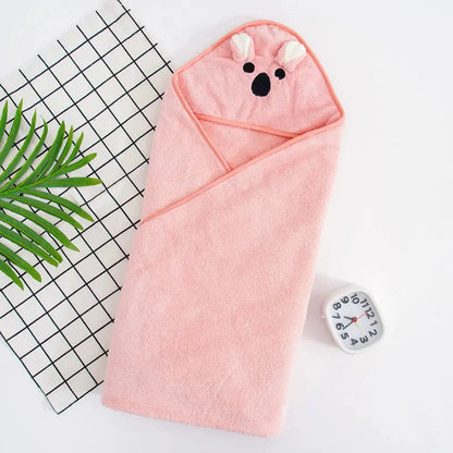 Baby Koala Fleece Towel after Bath Time